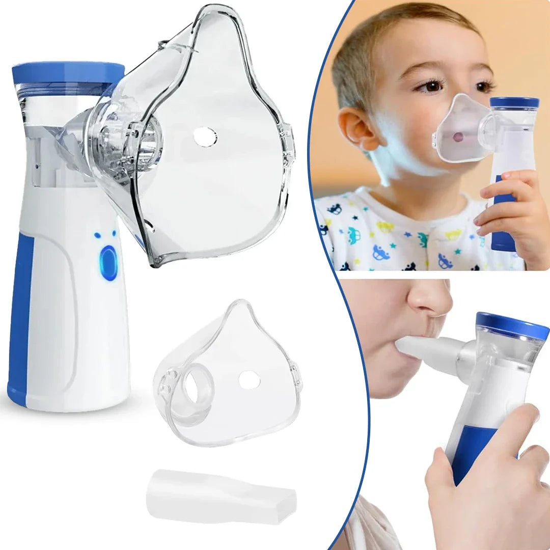 Premium Portable Mesh Nebulizer – Clinical-Grade, Quiet & Affordable